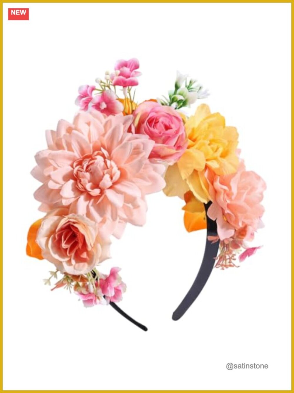 Floral Headband Hard Headband Hair Accessories